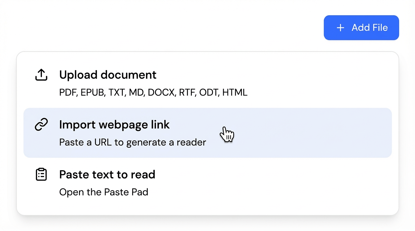 More than PDFs feature